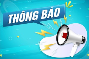 THÔNG BÁO MÀU XANH DƯUONG