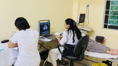 TRẠM Y TẾ PHƯỜNG CHƯƠNG MỸ PHỐI HỢP VỚI BỆNH VIỆN CHƯƠNG MỸ TỔ CHỨC KHÁM THAI MIỄN PHÍ