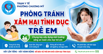 PHÒNG TRÁNH XÂM HẠI TÌNH DỤC TRẺ EM – CHỦ ĐỘNG BẢO VỆ TRẺ TỪ GIA ĐÌNH ĐẾN CỘNG ĐỒNG