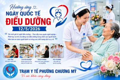 HƯỞNG ỨNG NGÀY QUỐC TẾ ĐIỀU DƯỠNG 12/5/2026