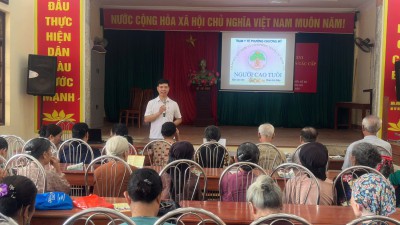 TRẠM Y TẾ PHƯỜNG CHƯƠNG MỸ TỔ CHỨC TRUYỀN THÔNG KIẾN THỨC, KỸ NĂNG CHĂM SÓC SỨC KHỎE CHO NGƯỜI CAO TUỔI NĂM 2026