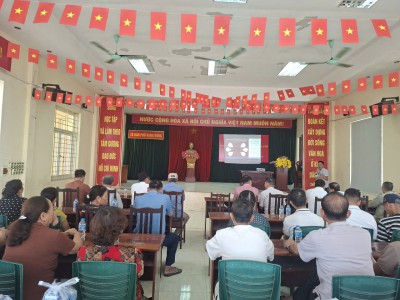TRẠM Y TẾ PHƯỜNG CHƯƠNG MỸ TỔ CHỨC TẬP HUẤN CHO ĐỘI XUNG KÍCH, CỘNG TÁC VIÊN, TỔ GIÁM SÁT TỔNG VỆ SINH MÔI TRƯỜNG PHÒNG CHỐNG SỐT XUẤT HUYẾT NĂM 2026