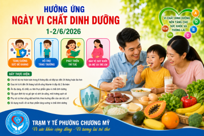 HƯỞNG ỨNG NGÀY VI CHẤT DINH DƯỠNG NĂM 2026