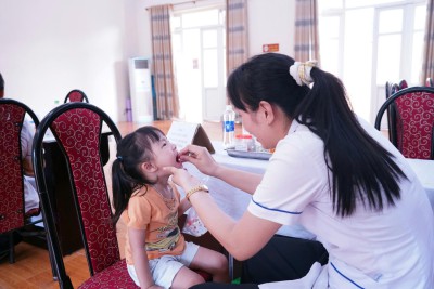 Phường Chương Mỹ triển khai hiệu quả Chiến dịch bổ sung Vitamin A đợt I năm 2026