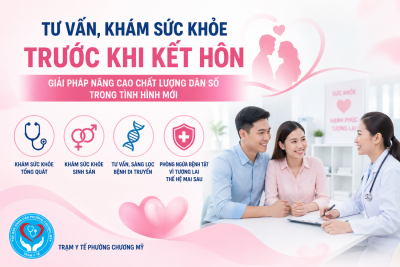 Tư vấn, khám sức khỏe trước khi kết hôn – Giải pháp nâng cao chất lượng dân số trong tình hình mới