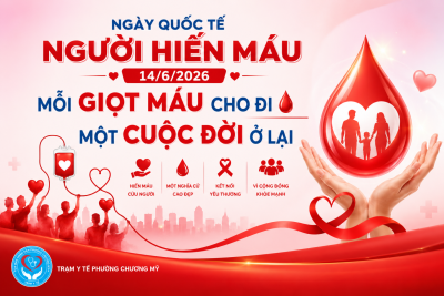 NGÀY QUỐC TẾ NGƯỜI HIẾN MÁU 14/6/2026: MỖI GIỌT MÁU CHO ĐI – MỘT CUỘC ĐỜI Ở LẠI