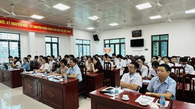 TRẠM Y TẾ PHƯỜNG CHƯƠNG MỸ TỔ CHỨC HỘI NGHỊ BÁO CÁO KẾT QUẢ THỰC TẬP CỘNG ĐỒNG, BẾ GIẢNG VÀ BÀN GIAO SINH VIÊN TRƯỜNG ĐẠI HỌC ĐẠI NAM
