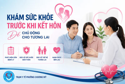 Khám sức khỏe trước khi kết hôn để chủ động  cho tương lai