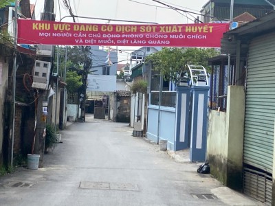CHỦ ĐỘNG PHÒNG, CHỐNG SỐT XUẤT HUYẾT, KHÔNG ĐỂ DỊCH BỆNH BÙNG PHÁT VÀ LAN RỘNG