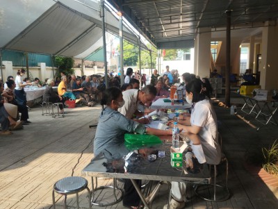 Phường Chương Mỹ tiếp tục đẩy mạnh khám sức khỏe định kỳ miễn phí cho người dân tại các tổ dân phố Đại Ơn, Phượng Nghĩa, Phượng Đồng