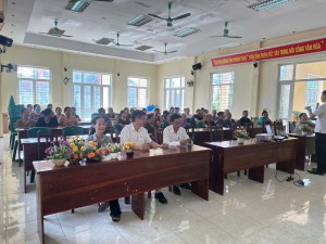 Trạm y tế phường Chương Mỹ tăng cường truyền thông các chính sách về dân số