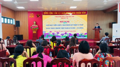 Trạm Y tế phường Chương Mỹ tổ chức gặp mặt viên chức, người lao động nhân kỷ niệm 71 năm Ngày thầy thuốc Việt Nam (27/02/1955 - 27/02/2026)