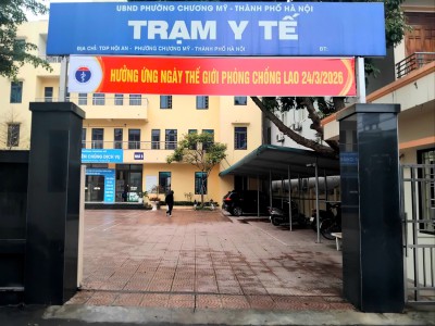 Trạm y tế phường Chương Mỹ truyền thông hưởng ứng Ngày Thế giới phòng, chống lao 24/3/2026